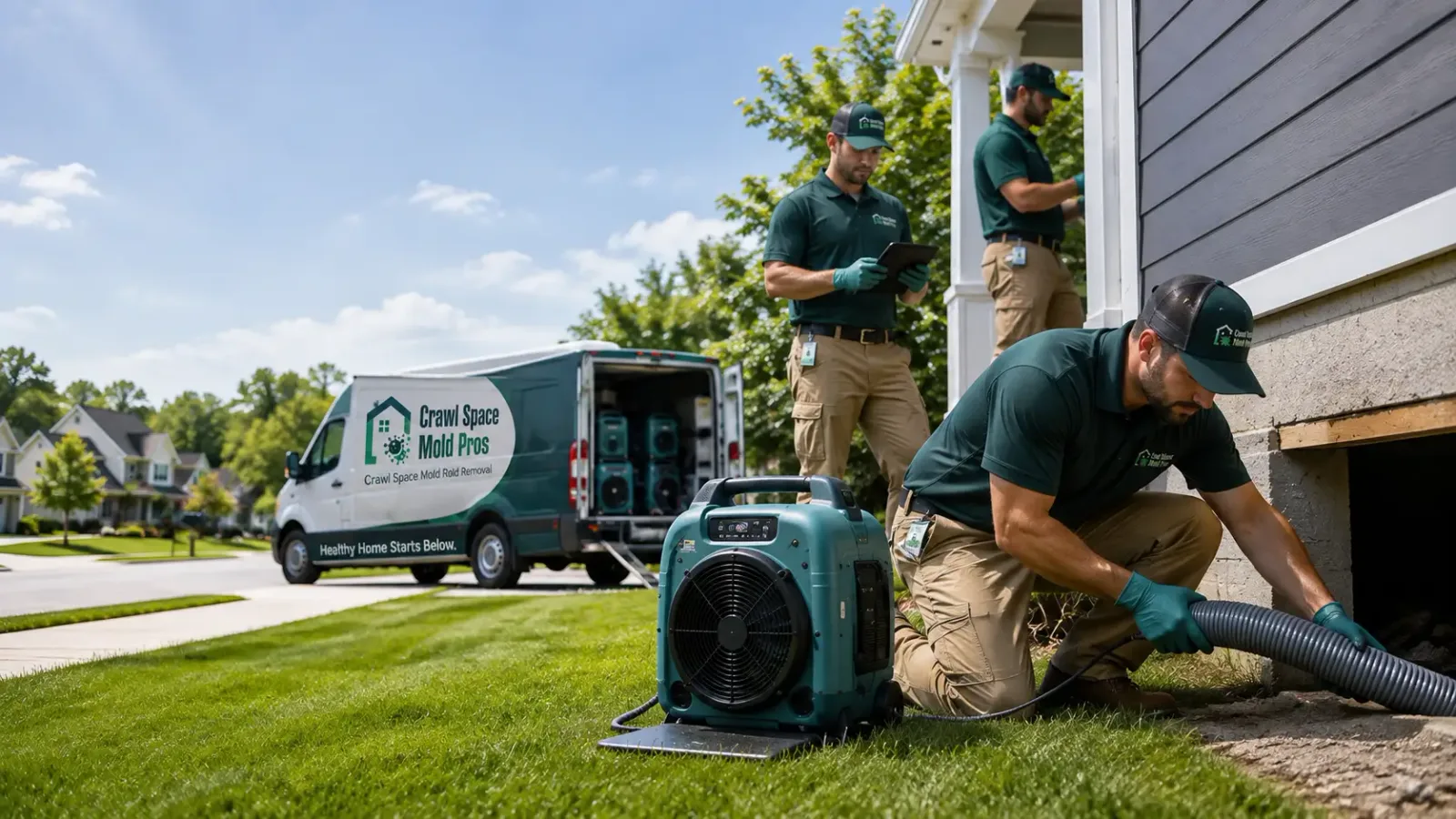 Crawl Space Mold Removal in Princeton, KY